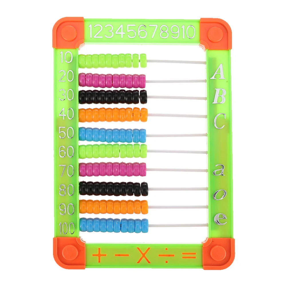 

Kid Abacus Arithmetic Abacus Math Educational Counting Toy (Random Color)