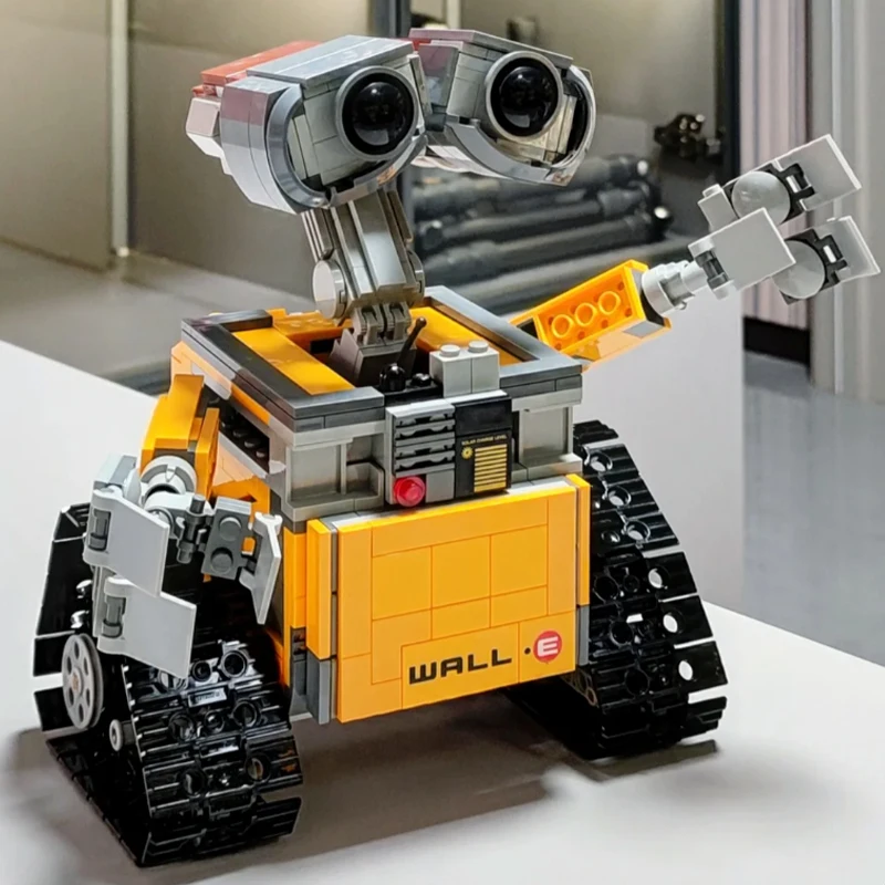 600 + Stück Mini-Roboter Wall-e MOC Bausteine Modell DIY Ziegel Kits Classic Movie Ideales Spielzeug für Kinder Erwachsene Geburtstagsgeschenke 2130 - AliExpress 26
