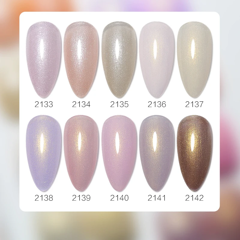 NAILCO 10ml/15ml Glitter Gel Nail Polish Vernis Semi Permanent UV Gel Polish For Nail Art Gel Manicure TOP BASE Nail Varnish 4