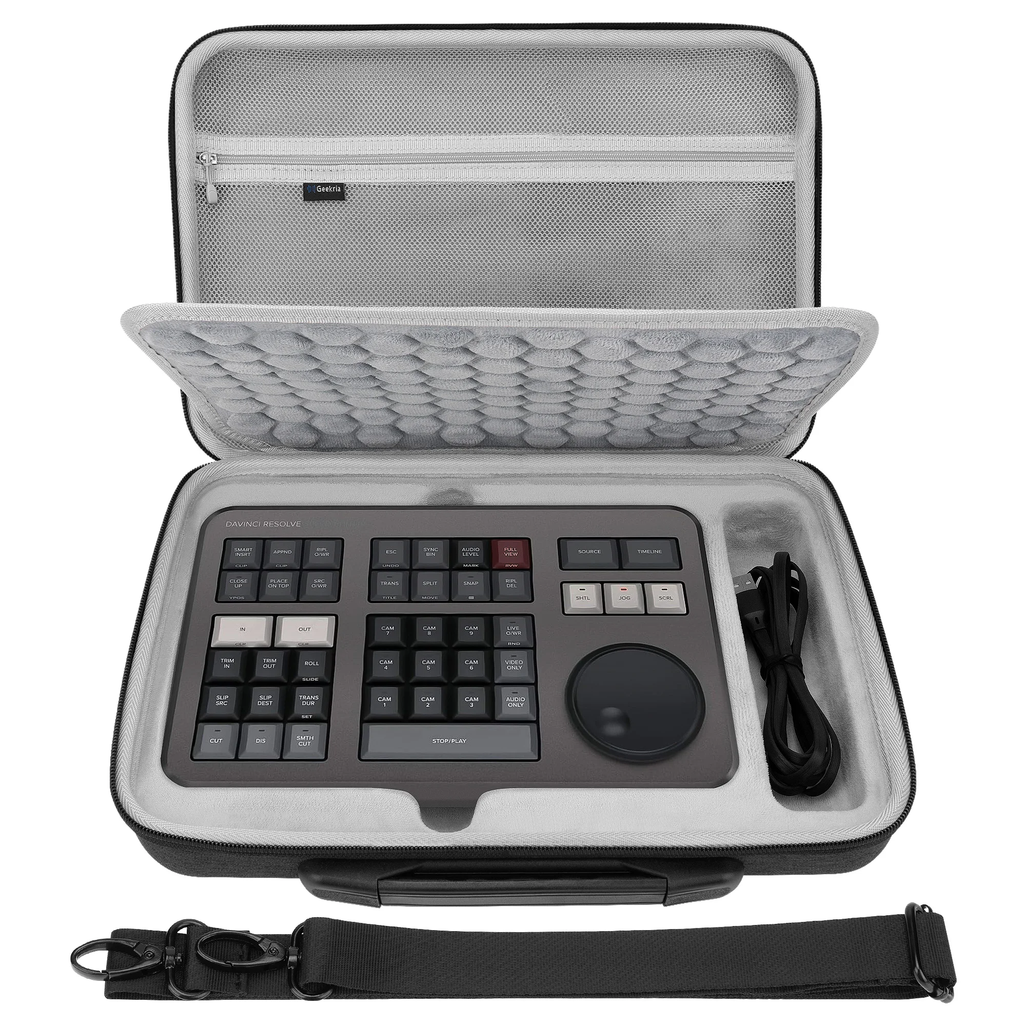 Geekria Hard Shell Travel Carrying Case, EVA Protective Bag