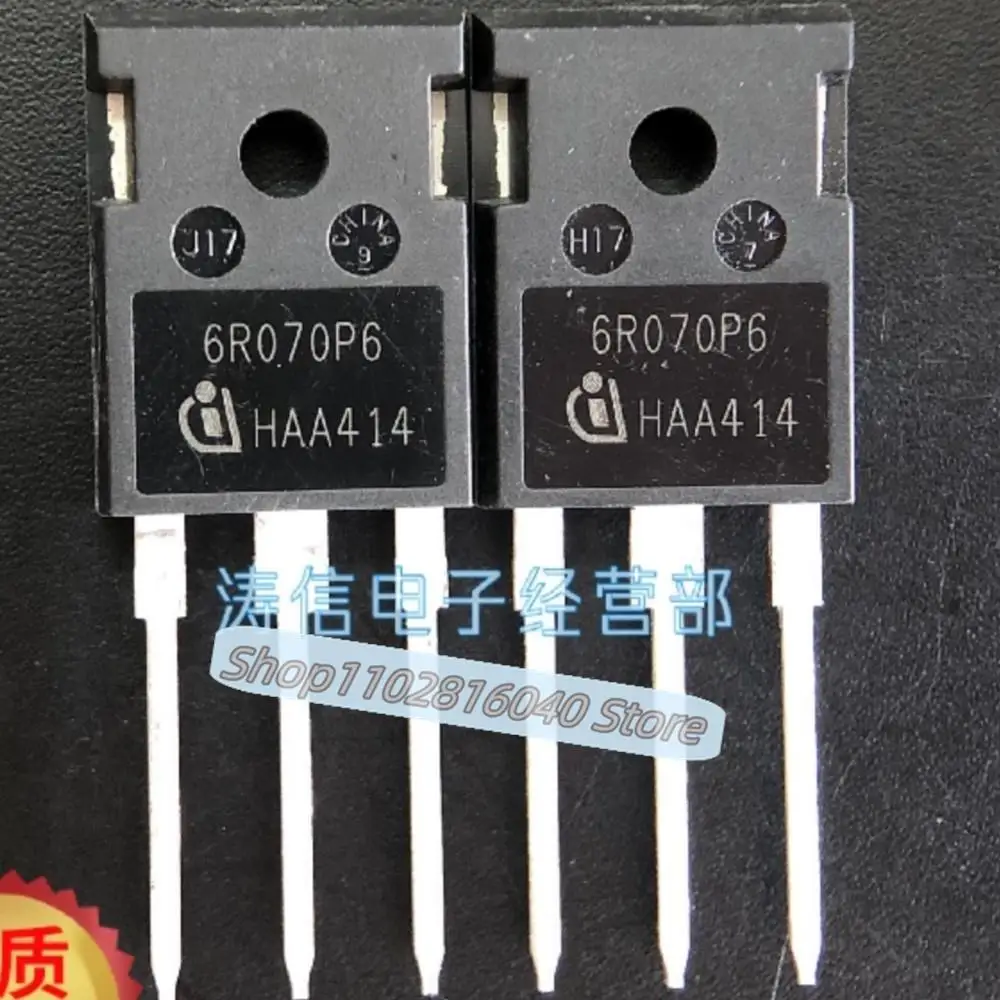 

10PCS/Lot 6R070P6 IPW60R070P6 MOS TO-247 53.5A 650V Best Quality Imported Original Spot