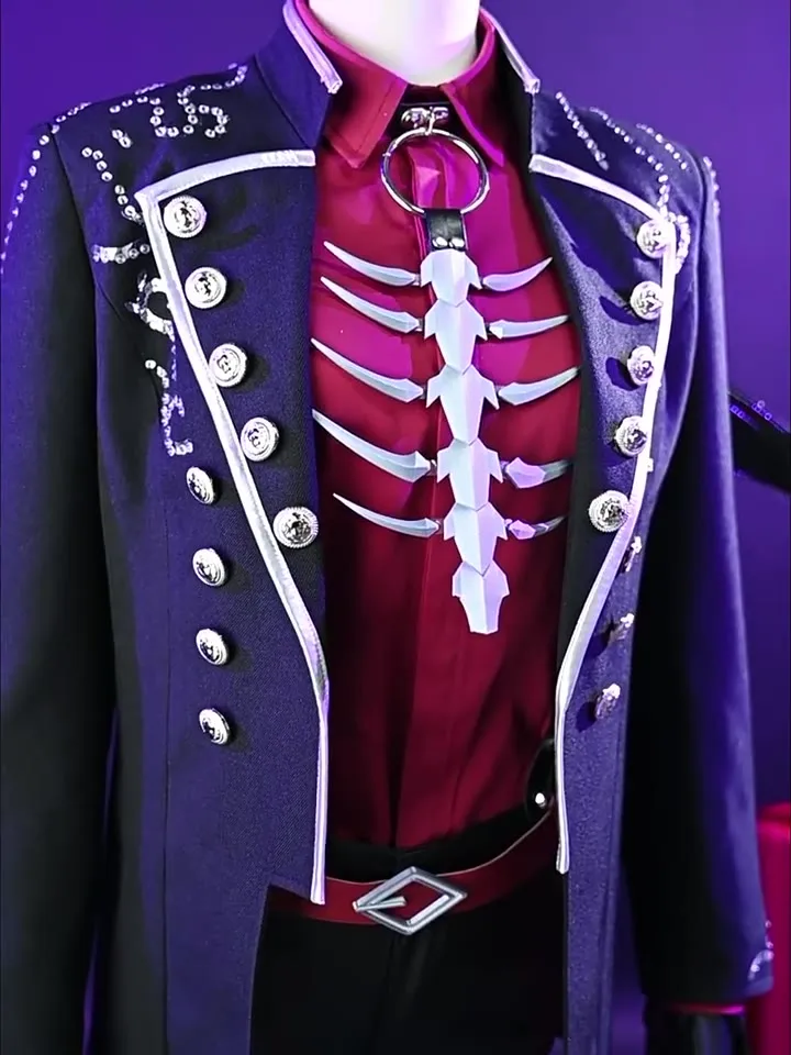 Cos-Mart аниме Vtuber Nijisanji VOLTACTION косплей костюм демона мужская команда красивая