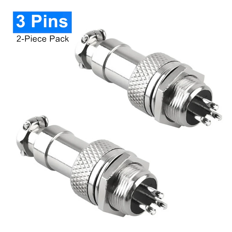 10 Connettori GX12 2 Pin - Presa E Spina Maschio/Femmina Per Aviazione, Camera, RC - Foto 7