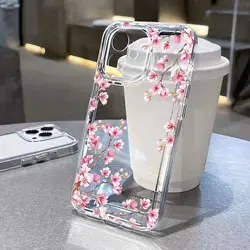 Vintage Floral TPU Phone Case - Retro Flower Design - Redmi 12C (S17276)