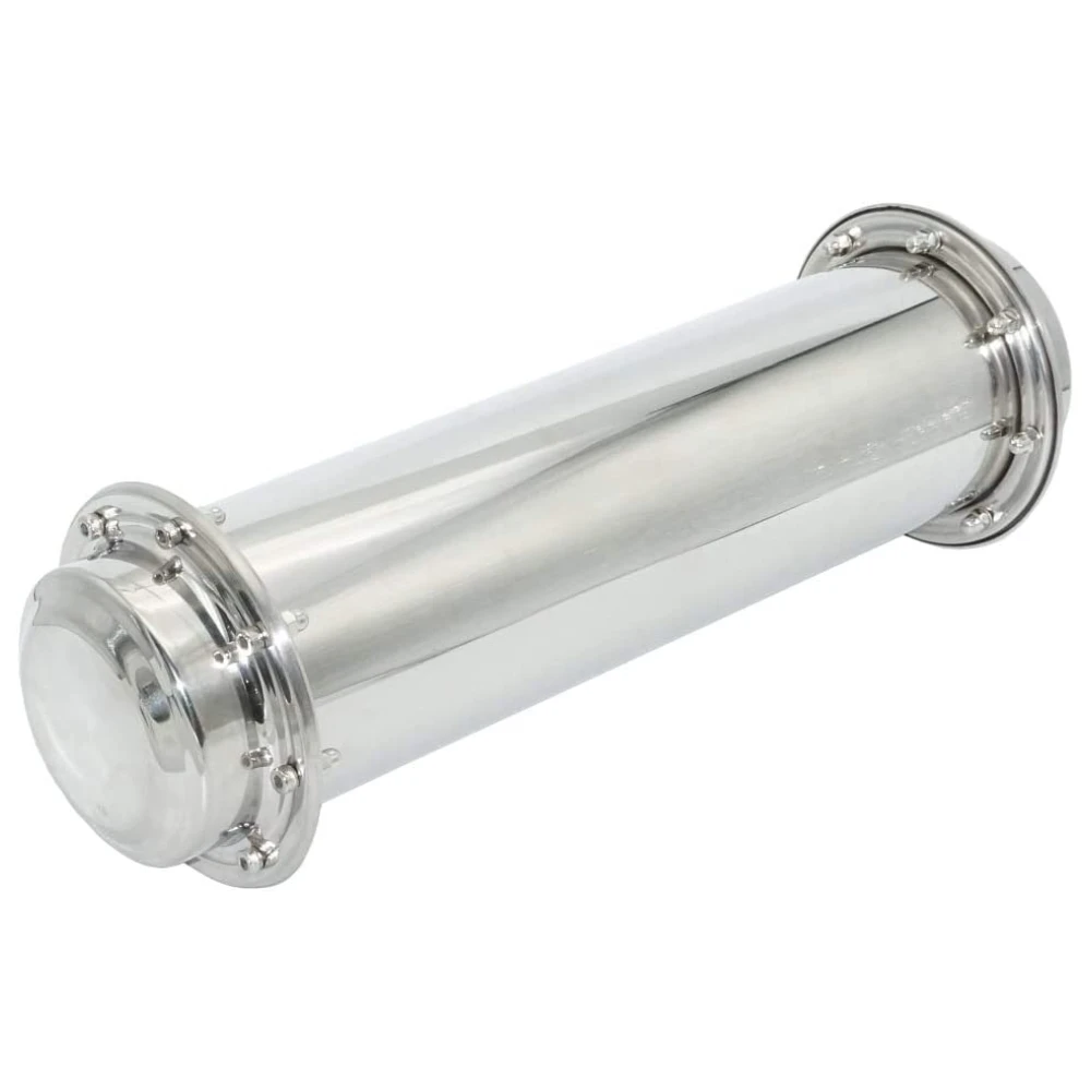 

Временная капсула большого размера 23,6 дюйма/60 см, антикоррозийный водонепроницаемый контейнер из нержавеющей стали для капсул, прочный контейнер с замком для каучука