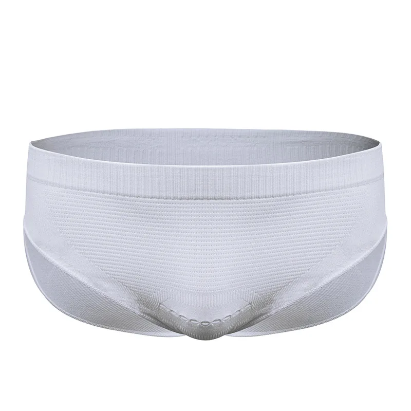 Solid Color Compression Men's Tight Bottomed Sports Sexy Underwear Shorts Quick Drying Breathable Running Fitness Briefs