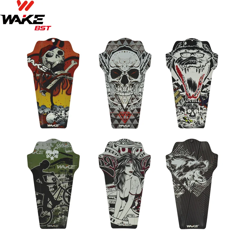 Wake Mountain Bike Parafango Regolabile Mtb Parafango Anteriore Posteriore Parafanghi Accessori Per Ciclismo Bmx 20 26 27.5 29 Pollici Fat Tire
