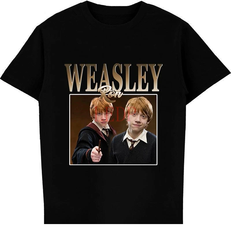 Ron Weasley Rap Hip Hop Anni '90 T-Shirt Vintage Retrò