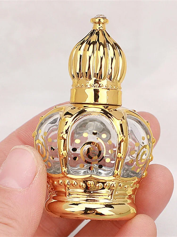 3ml 6ml 15ml Mini Refillable Glass Roller Bottles with Gold Cap, Empty Roll-On Containe... - SKU RGRB1533 - UGI Packaging