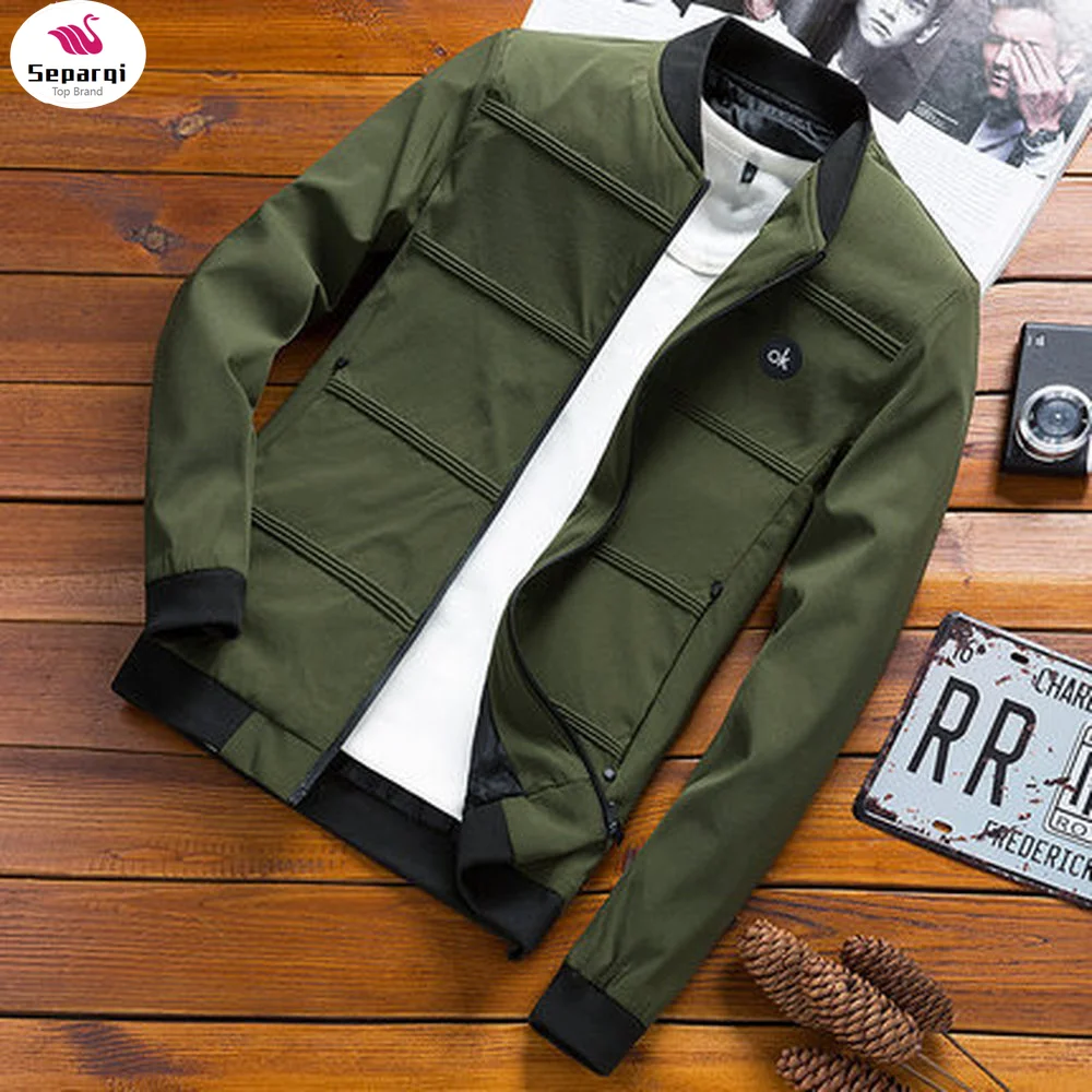 

2024 Casual Coat Fashion Men Bomber Jacket Hip Hop Patch Designs Slim Fit Pilot Bomber Jacket Coat Men Jackets 4XL