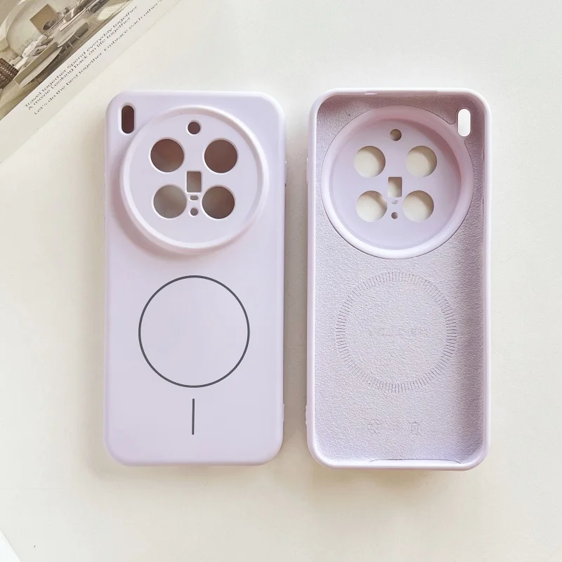 Premium Liquid Silicone MagSafe-Compatible Shockproof Wireless Charging Case
