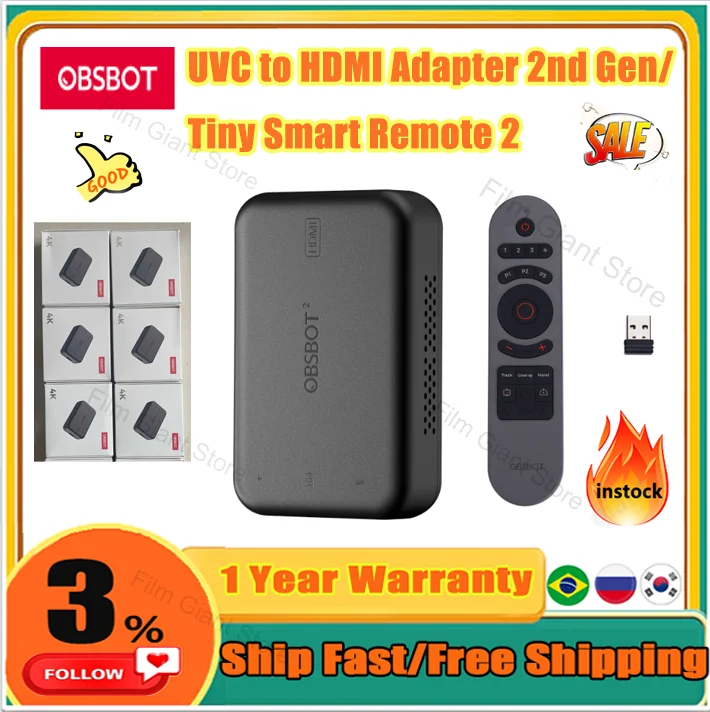 OBSBOT cam Signal Transcode UVC Camera to Adapter Conversion for OBSBOT UVC