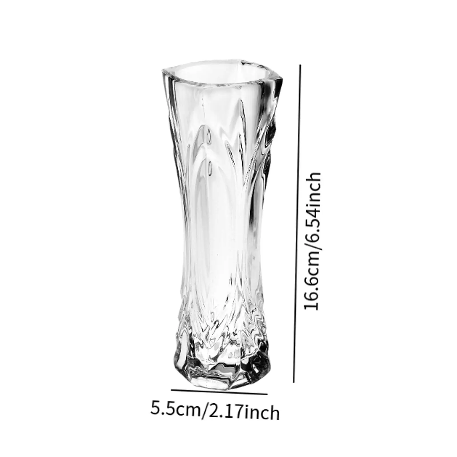 Flower Vase Decoration Organizer Bouquet Gift Desktop Flowerpot Bud Vase for Wedding Kitchen Bookshelf Office Valentine's Day