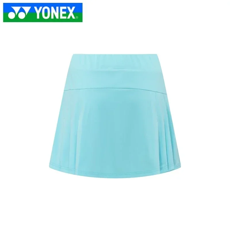YONEX Women's Badminton Pants Skirt Breathable Fast Drying White Running Skirt Tennis Casual Sports Shorts Yoga Pants