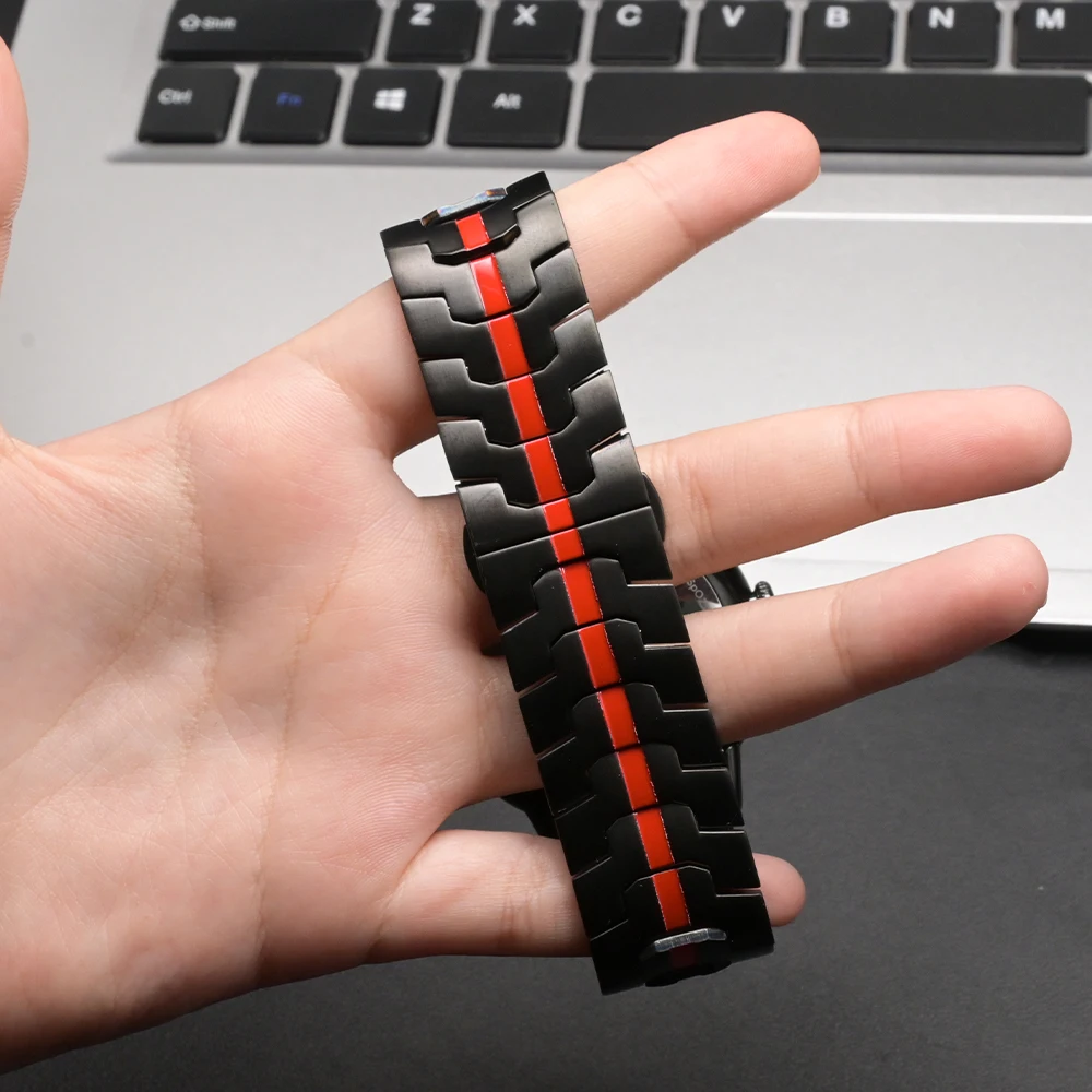 Luxury Stainless Steel Bracelet for Men - Premium Watchband Accessories