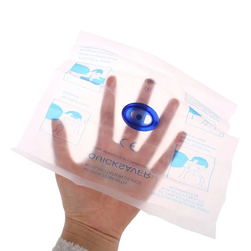 Masque de Réanimation CPR Jetable - Lot de 1 - Protection Anti-Poussière