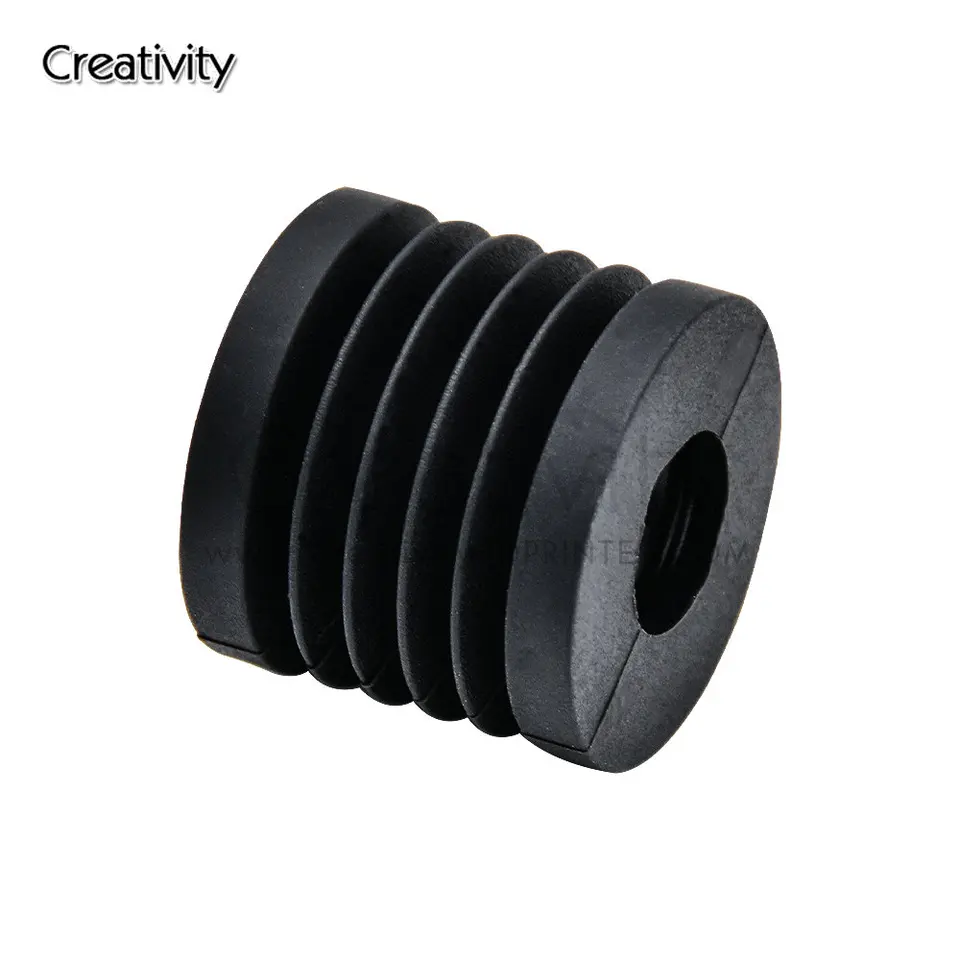 Piedini per Stampante 3D 4 Pezzi, Piedini in Gomma Antiscivolo per Stampante in Materiale di Gomma, Migliora la qualità di Stampa Piedini Livellanti per Stampante 3D per Ender