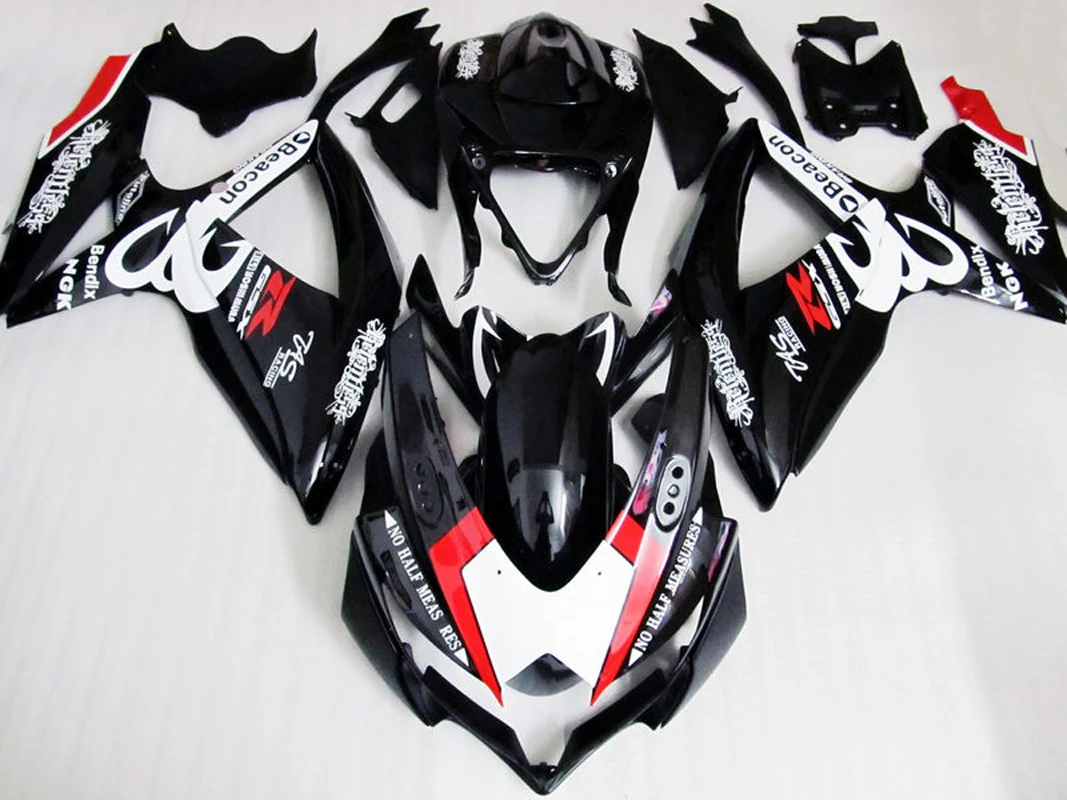 Fairing Kit For Injection Suzuki Gsxr600 750 2008 2009 2010 K8 Red