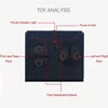 Mini Wireless Four Channel Remote-Controlled Submarine Boat Double Helix Power Rechargeable RC Underwater Toys 6