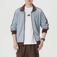 Adidas (Adidas) Trefoil Vêtements de sport pour hommes et femmes, veste d'extérieur pour couple, veste d'entraînement pour la course à pied et le fitness Ky5770 1