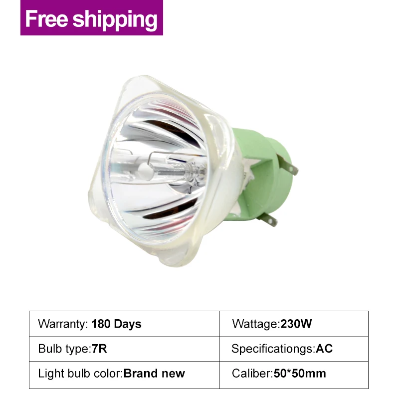 

Free Shipping 7R230W 10R 280W 16R 330W 17R 350W Bar Moving Beam Bulb Bar Moving Beam