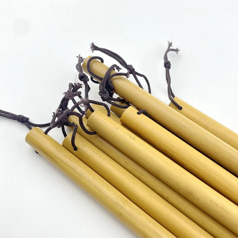 5 Pcs Bamboo Calligraphy Brush Pen Traditional Chinese Painting Brush paint brush calligraphy brush