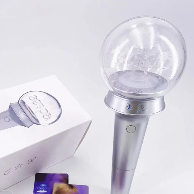 Kpop BP Lightstick Korean Light Stick and Keychain Concert Lamp Hiphop Party Flash Fluorescent Toys Fan Collection led glow sticks led sensory toys led fidget spinner bracelets