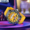 SMAEL Night Light Waterproof Men's Electronic Watch 8085 Cool Dual Display Multi functional Outdoor Sports 3