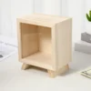 Piggy Bank Kids Unopenable for Adults Aldult Wood Child Savings Jar Cash Container 4