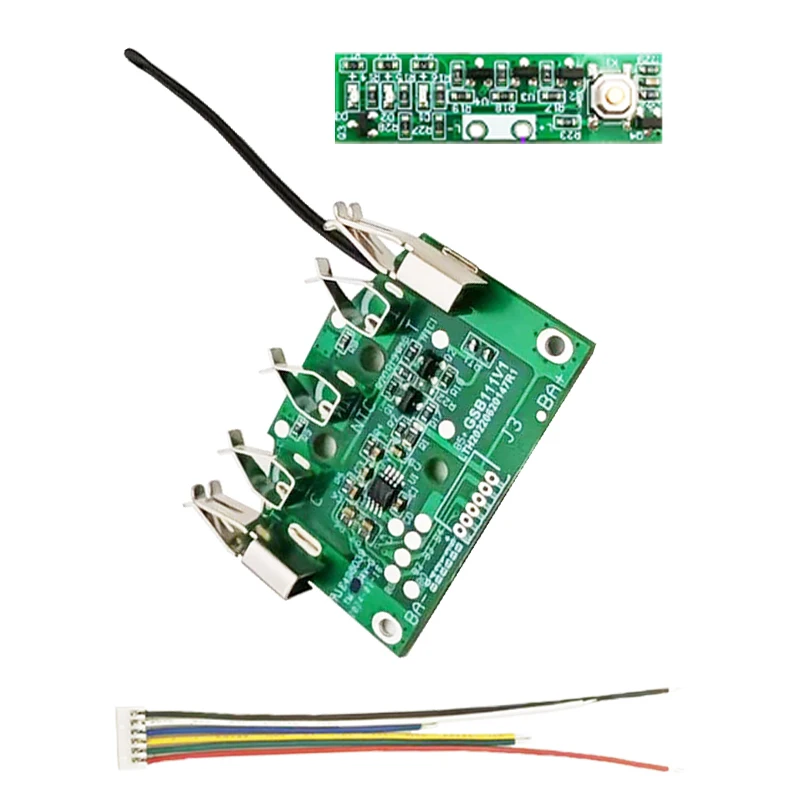 BAT618 Akku-Kunststoffgehäuse Set Für Bosch 18V - 10x21700 Mit PCB