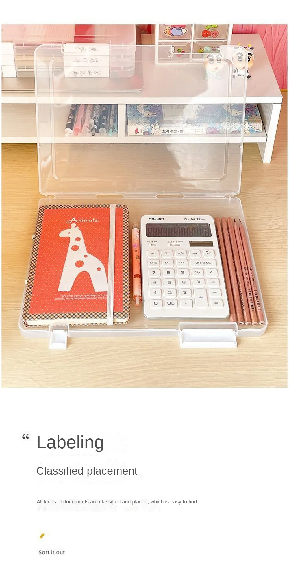 Прозрачная папка для хранения файлов формата А4 | AliExpress