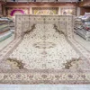 366x549cm Wool&Silk Oriental Rugs Premium Carpet Extra Large Handmade Rugs Persian Medallion Carpet Bedroom Living Dinning Room 1