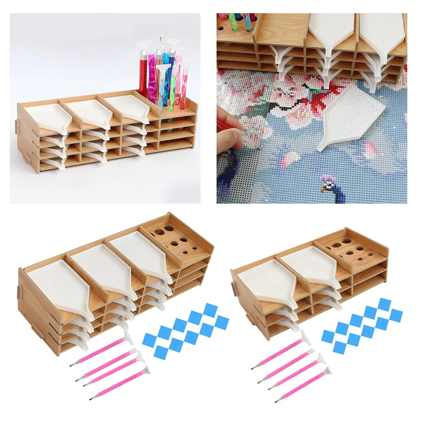 Diamond Painting Tray Organizers Accessories Tools For Adults Wooden diamond-painting-tray-organizers-accessories-tools-for-adults-wooden
