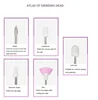 Portable Mini Electric Nail Drill Sander Grinder Nail Polishing Machine With Light Nail Art Pen Manicure Tools For Gel Removing 6