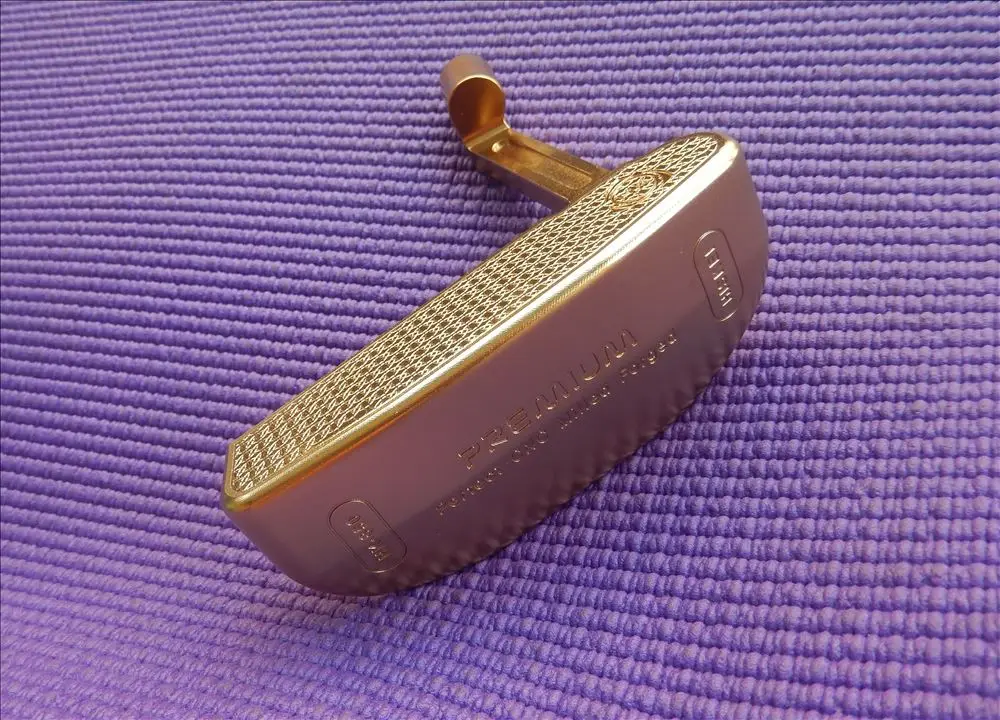 HISKEI HK-850 프리미엄 단조 탄소강 풀 CNC 가공 골프 퍼터 헤드 360+/-5g