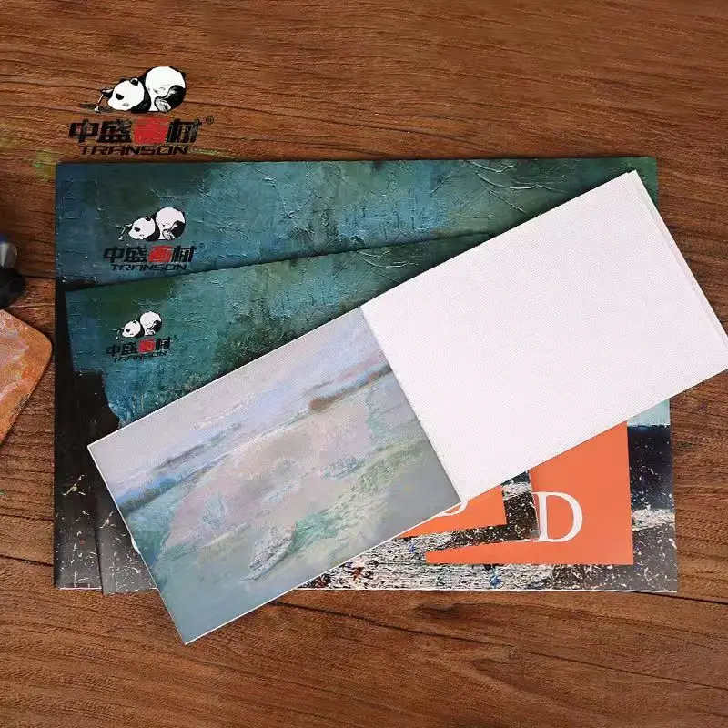 Oil Painting Canvas Cotton Paper can be torn by hand Acrylic Painting Blank Pigment Board 10pcs/book A3 A4 A5