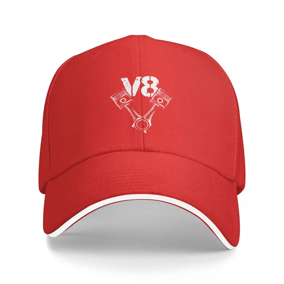 V8 engine pistons illustration Baseball Cap Hat Luxury Brand Fishing Hat  Women Hat Men'S - AliExpress