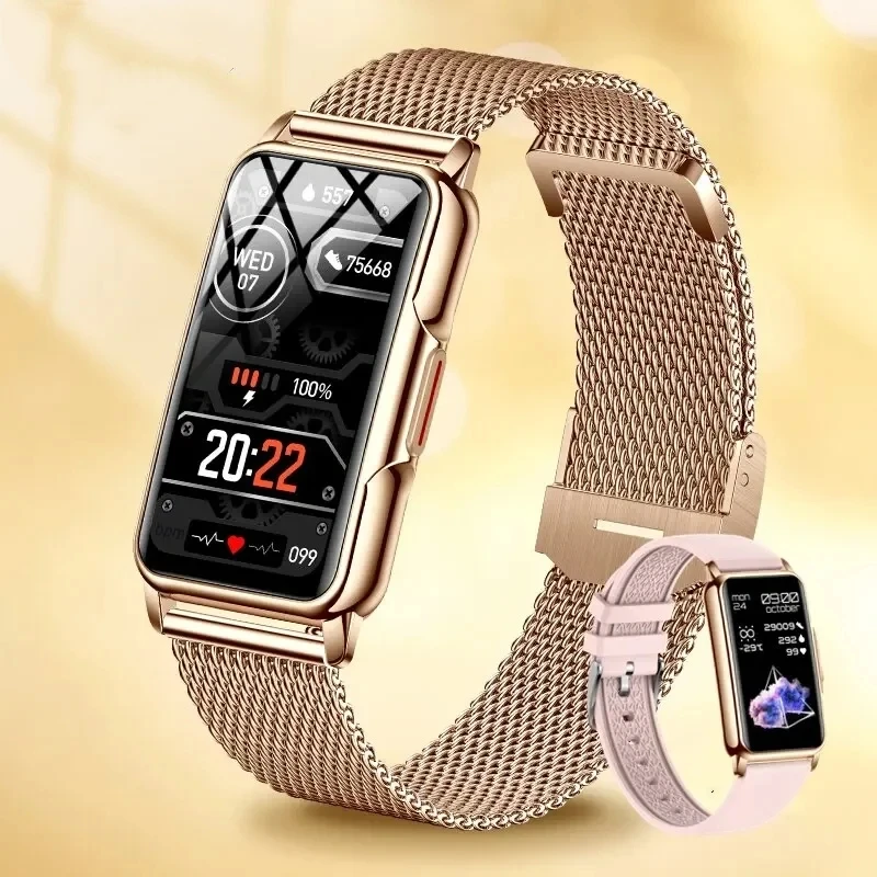 

Смарт-часы женские с сенсорным экраном и поддержкой Bluetooth