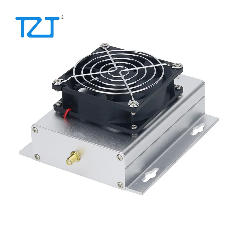 TZT 45 - 650MHz 10W 고품질 광대역 RF 전력 증폭기(SMA 암 커넥터 포함) 라디오 액세서리
