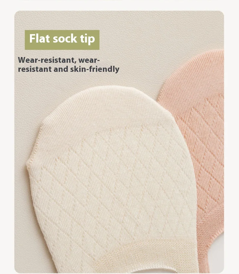 8-fache Damen-Bootssocken für Frühling/Sommer, atmungsaktiv, dünn, unsichtbar, multifunktional, geeignet für Sport und Freizeit – Detail 14