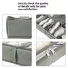 New fabric shoe box transparent shoe storage box household dormitory can be folded and divided into shoe storage boxes 3