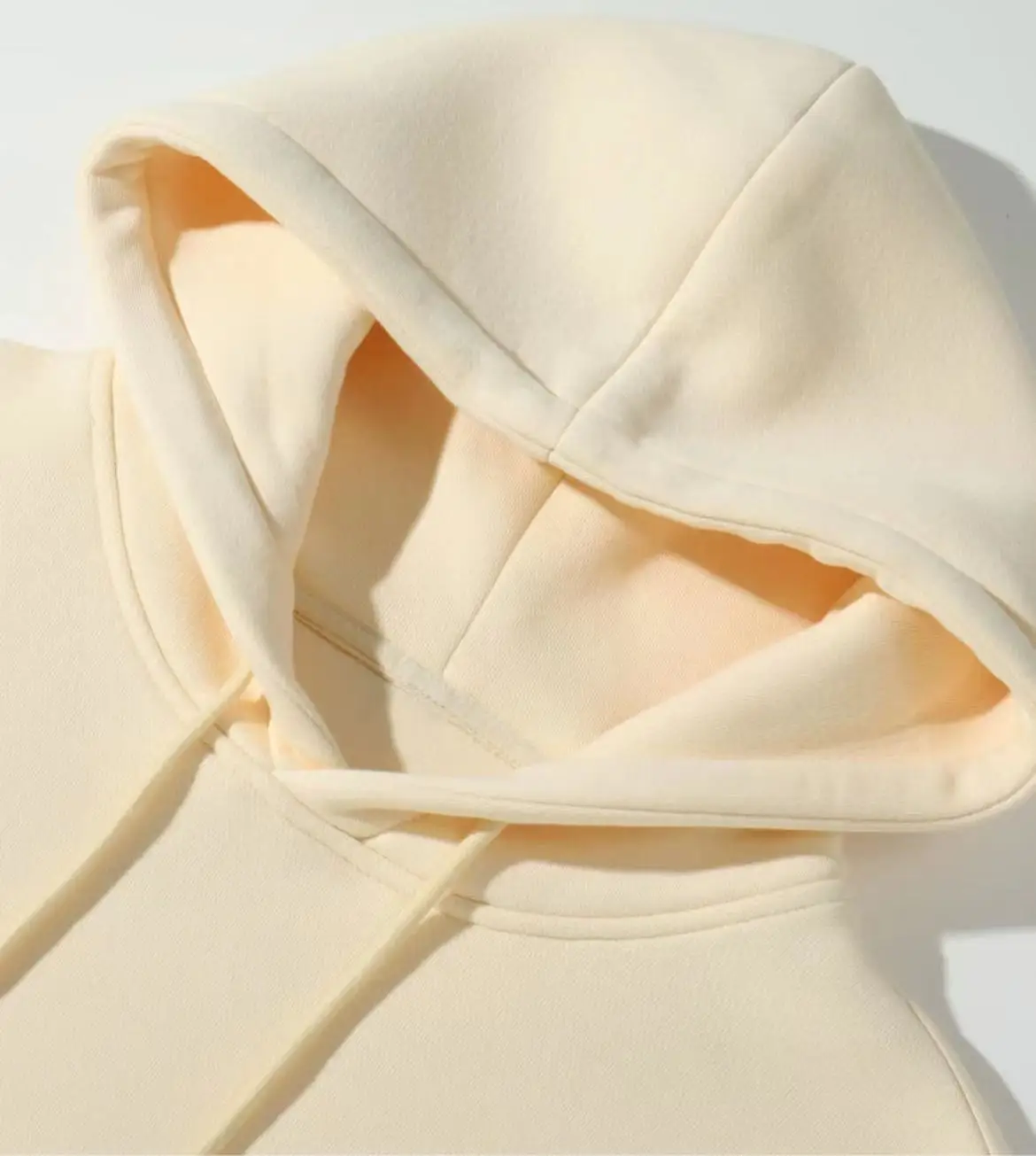 Cotton Hooded Sweatshirt - Casual Cotton Hoodie | Solid Color Fashion Fit Pullover