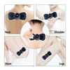 EMS Neck Massager Mini Cervical Back Muscle Pain Relief Patch Massageador Stimulator Mat Portable Leg Body Health Care Tool 6