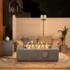 Outdoor Fire Pit Table Propane Gas Fire pits Outdoor Fireplaces 43″ Rectangular Firepit Table, 50,000 BTU Fire Table for Patio 2
