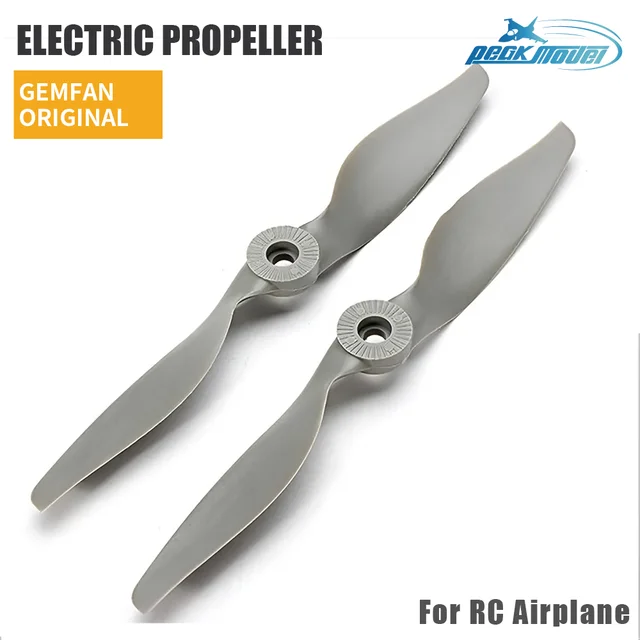 2pcs GEMFAN GF Electric Propeller Set for RC Airplane Durable 8040 8060 9045 1050 1070 9060 1260 1365 1470 Aircraft Prop Blades 1