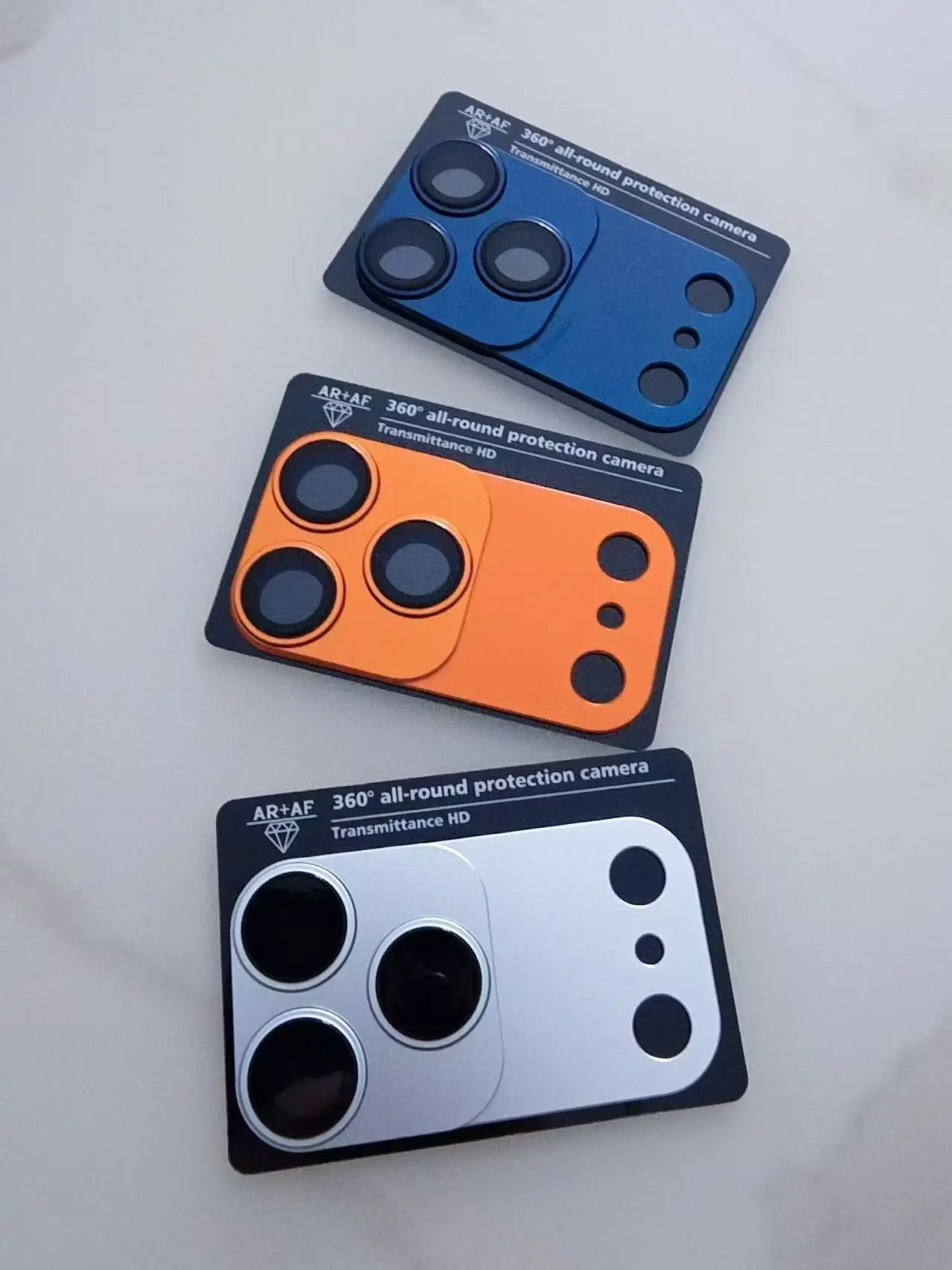 Premium Magnetic Metal Rear Camera Lens Protector for iPhone - Lens Cover & Screen Shield Film