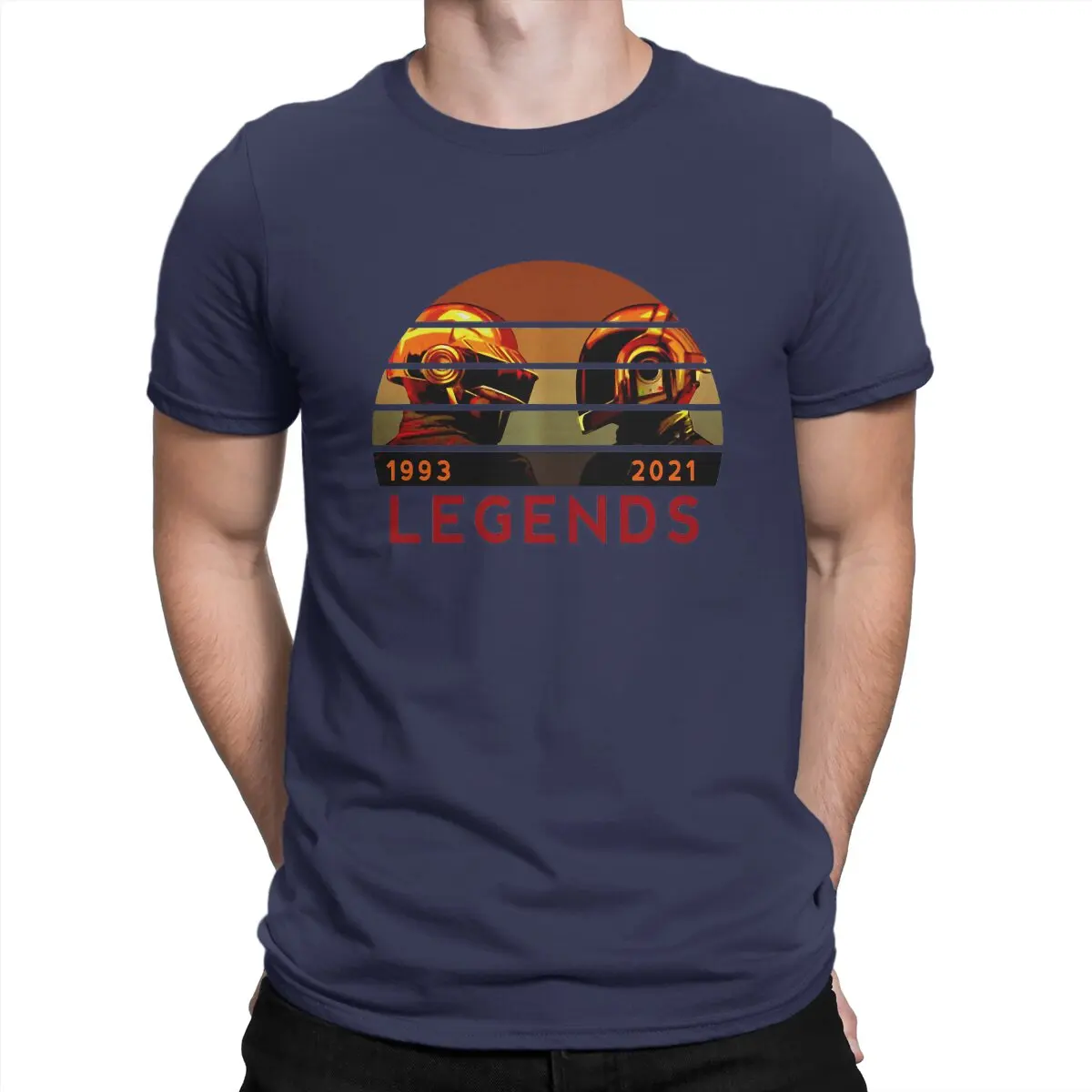thumbnail image 1 of Camisetas para hombre, camisetas de algodón novedosas de Break Up, camisetas de manga corta con banda de producción electrónica, camisetas de cuello redondo para adultos, 1 of 7