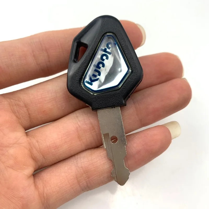 Started Ignition Chip Key for Kubota U15/30/135/155/161/163 Car Door Excavator Parts