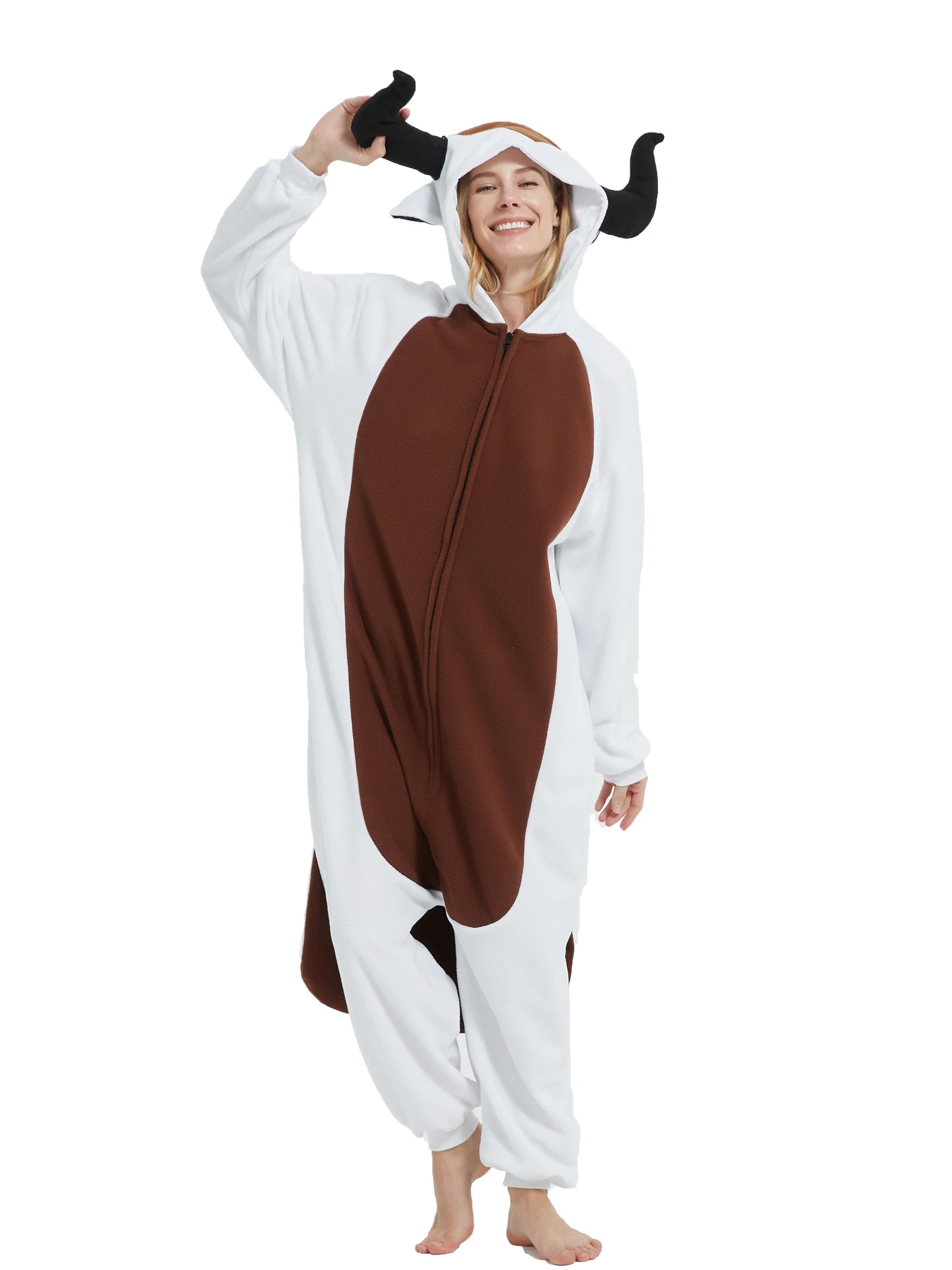 Appa Cosplay Kigurumi Pajamas Onesies Super Large Anime Cow Movie Cartoon Male Adult Christmas