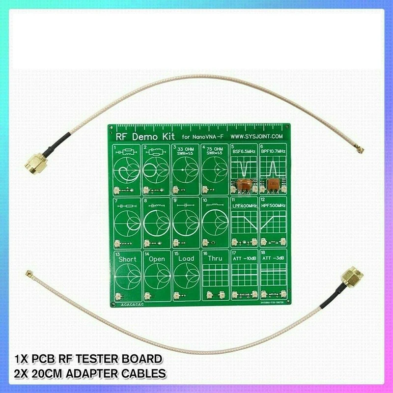 RF Demo Kit For NanoVNA RF Test Vector Network Tests Filter/Attenuator